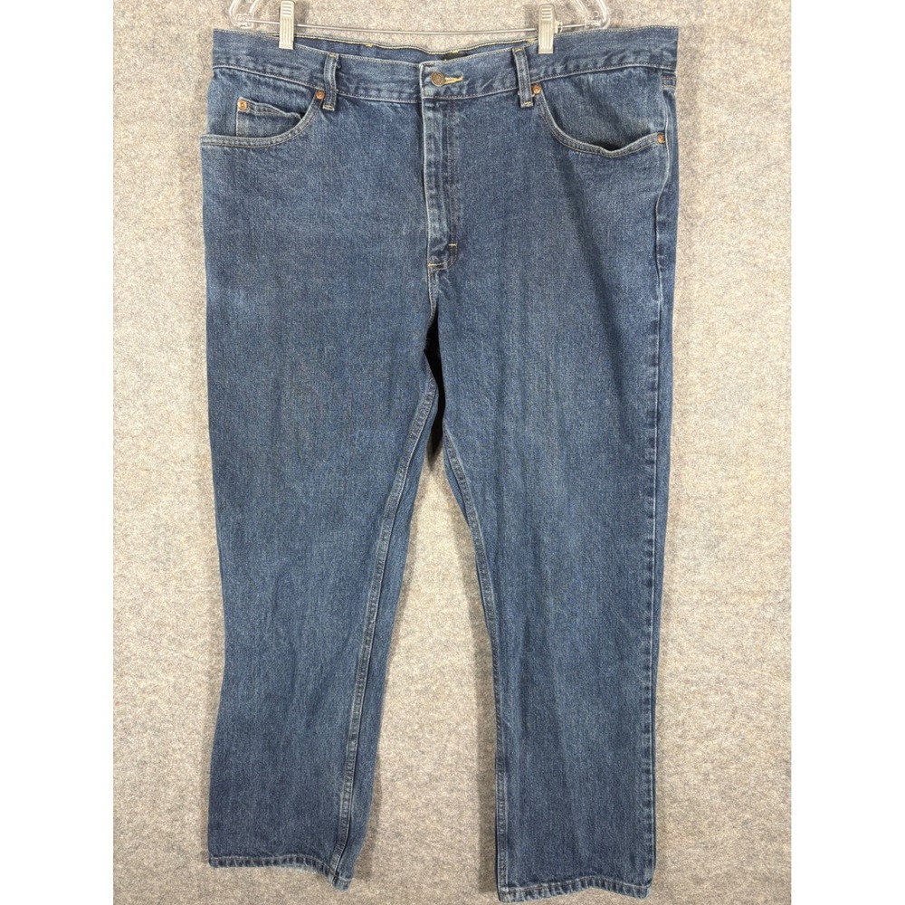 Lee Regular Fit Blue Jeans‎ Men's Size 42x32 Cotton Denim Casual Pants